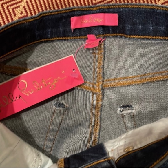 Lily Pulitzer Eagan Super Skinny  Jeans- Bennet Wash-NWT - Picture 9 of 15